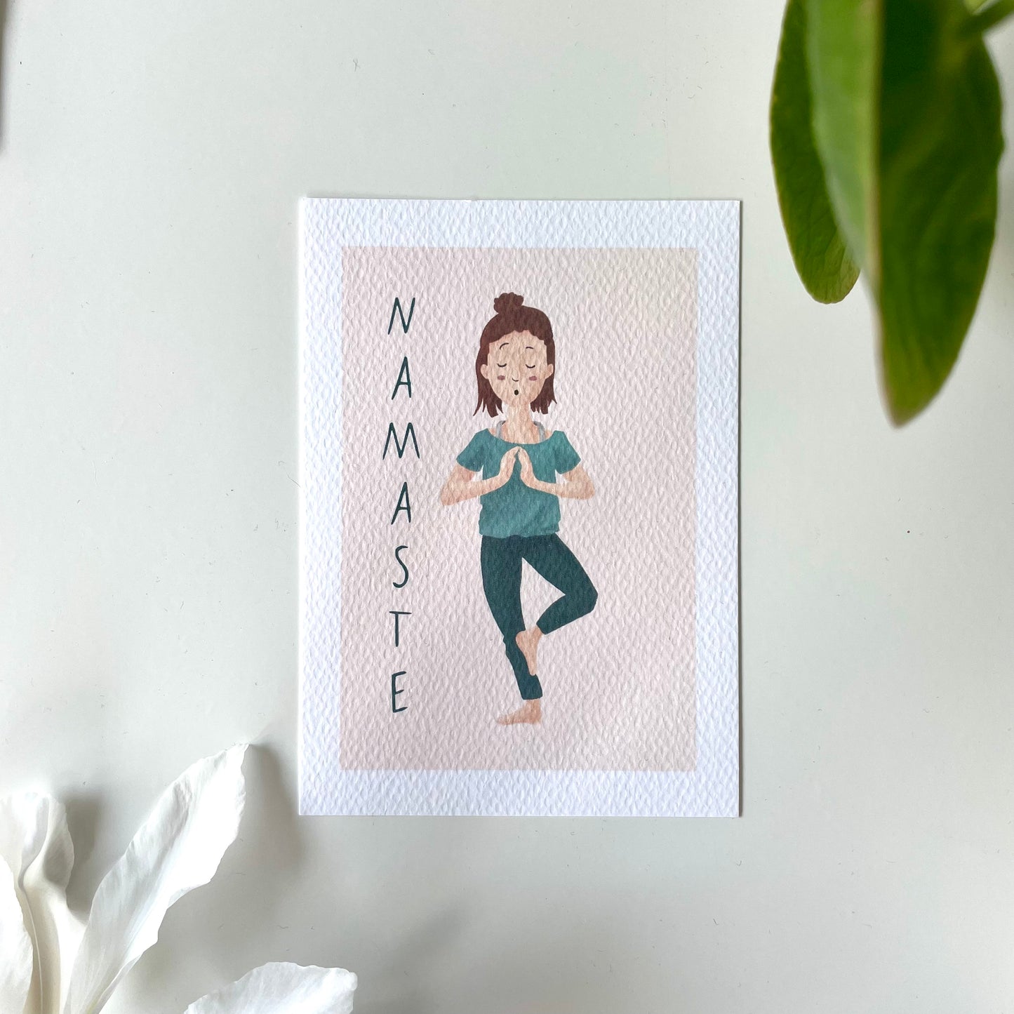 Carte postale Namasté 